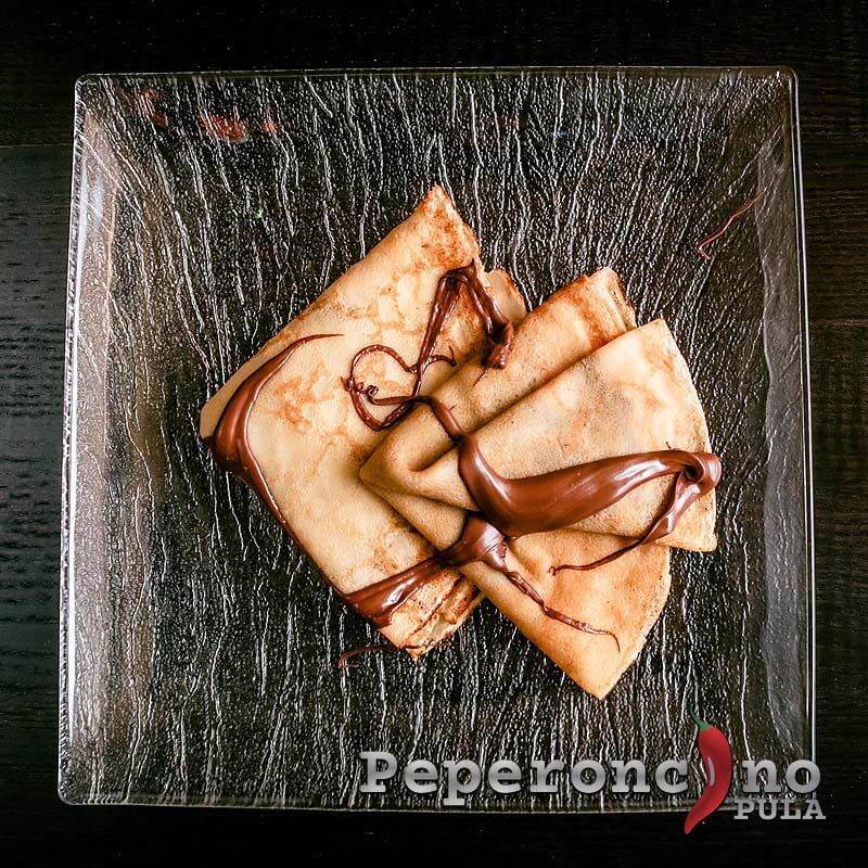 Best pancakes Palačinke nutella in Pula