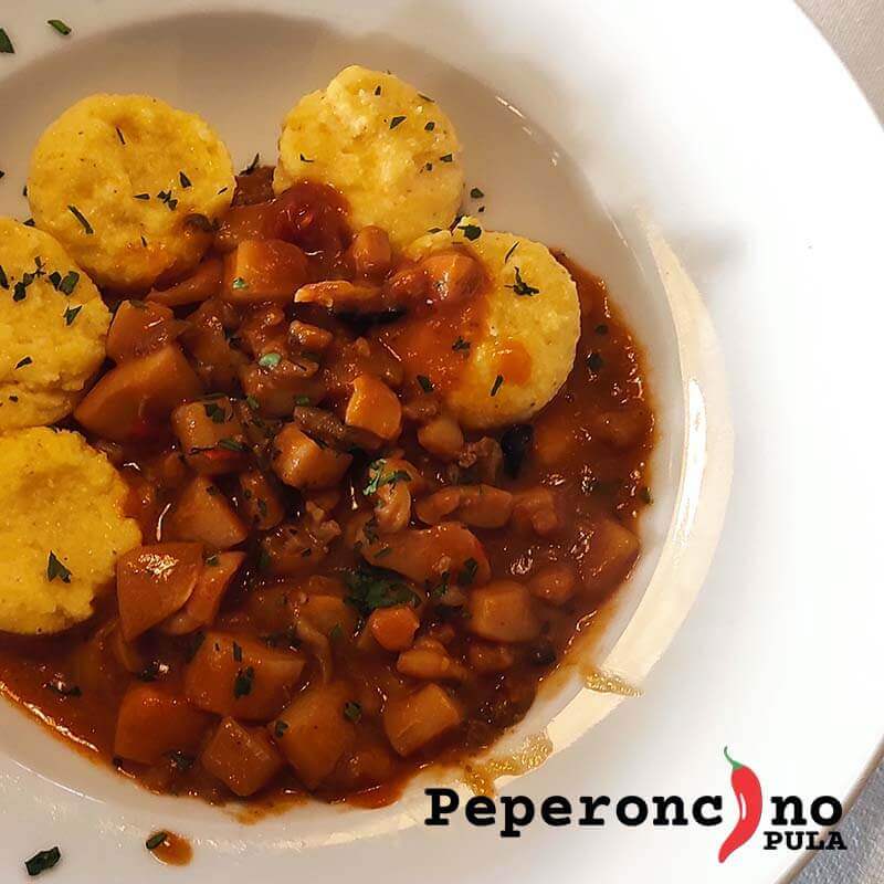 Najbolje Sipe sa palentom u Puli