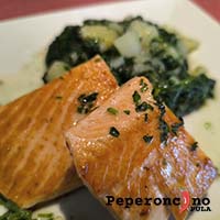 Najbolji Losos na žaru s prilogom u Puli