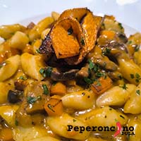 Najbolji Njoki sa gljivama i bučom u Puli