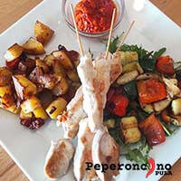 Najbolji Pileći ražnjići sa prilogom u Puli