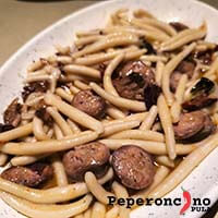 Najbolji Pljukanci sa umakom od istarskih kobasica i crvenog radiča u Puli