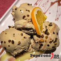 Best Profiterols filled with vanilla creme and pistacchio creme in in Pula